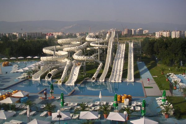 Аквапарк Aqualand Пловдів Болгарія