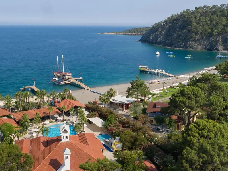 MG Club Akman Beach Hotel - вигляд з дрона