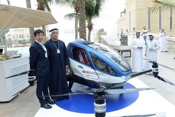 таксі-дрон у Дубаї