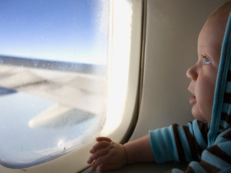 как лететь с грудным ребенком в самолете