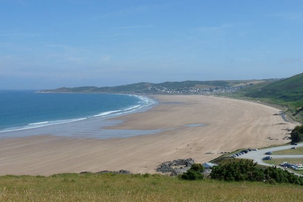 Пляж Woolacombe Beach, Великобританія