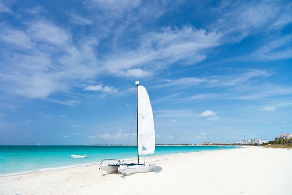 Пляж Grace Bay на острові Провіденсіалес