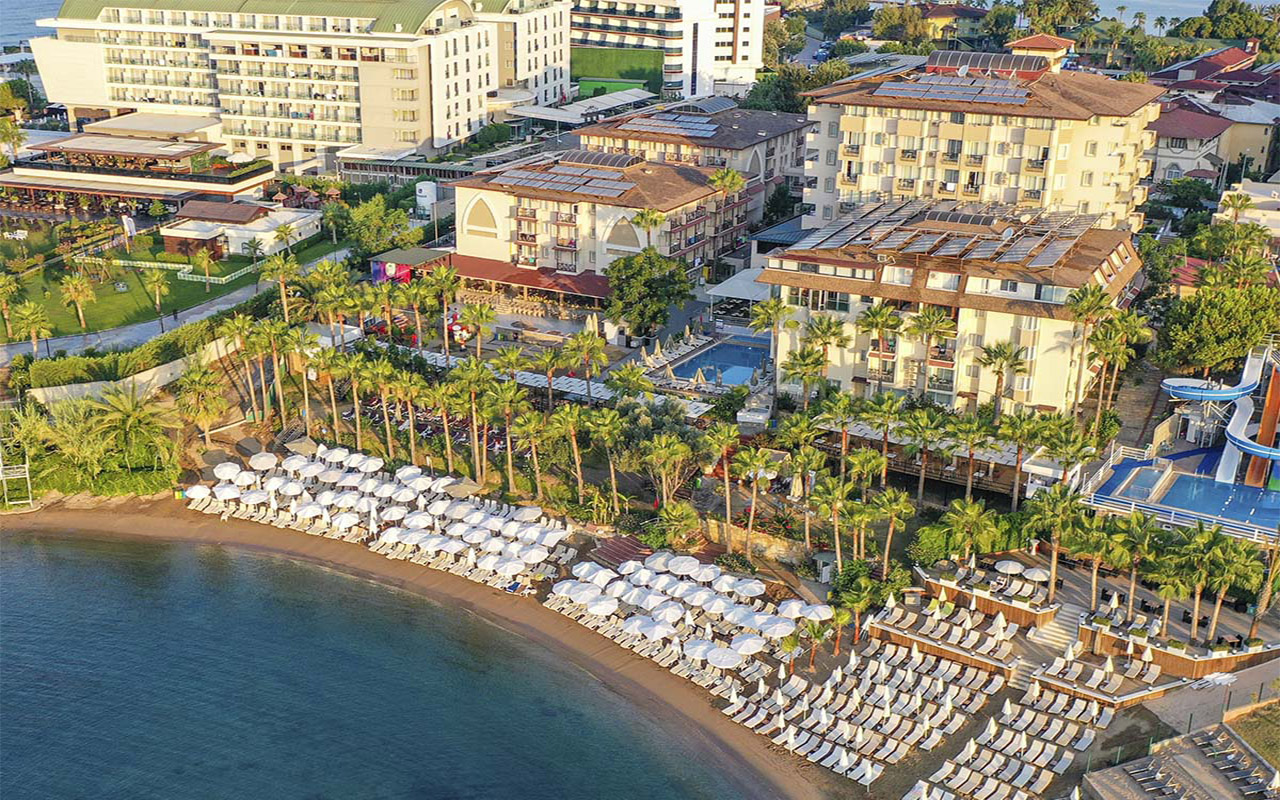 Eos Beach Resort - аерофото